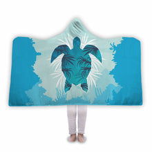 Sea Turtle Hooded Blanket