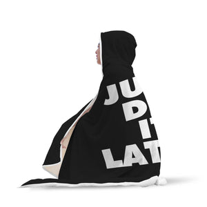 Just Do It Later Hooded Blanket