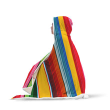 Mexican Sunrise Hooded Blanket