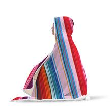 Mexican Sunset Hooded Blanket