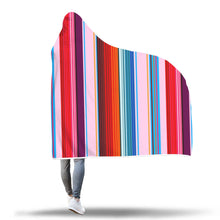 Mexican Sunset Hooded Blanket
