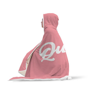 Queen "Pink" Hooded Blanket