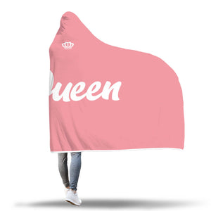 Queen "Pink" Hooded Blanket