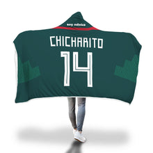 Javier Chicharito Mexico Home Jersey 2018 Hooded Blanket - FIFA World Cup