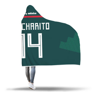 Javier Chicharito Mexico Home Jersey 2018 Hooded Blanket - FIFA World Cup