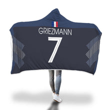 Griezmann France Home Jersey 2018 Hooded Blanket - FIFA World Cup