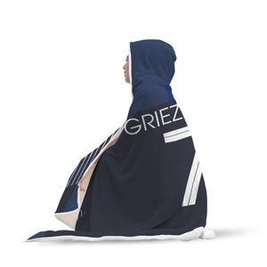 Griezmann France Home Jersey 2018 Hooded Blanket - FIFA World Cup