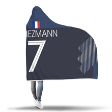 Griezmann France Home Jersey 2018 Hooded Blanket - FIFA World Cup