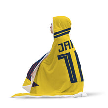 James Rodriguez Colombia Home Jersey 2018 Hooded Blanket - FIFA World Cup