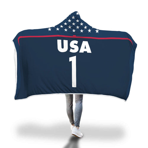 Alyssa Naeher USA Women's Soccer Hooded Blanket
