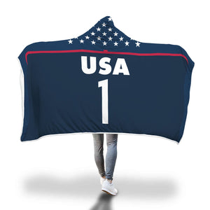 Alyssa Naeher USA Women's Soccer Hooded Blanket