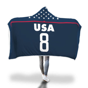 Julie Ertz USA Women's Soccer Hooded Blanket
