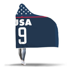Lindsey Horan USA Women's Soccer Hooded Blanket