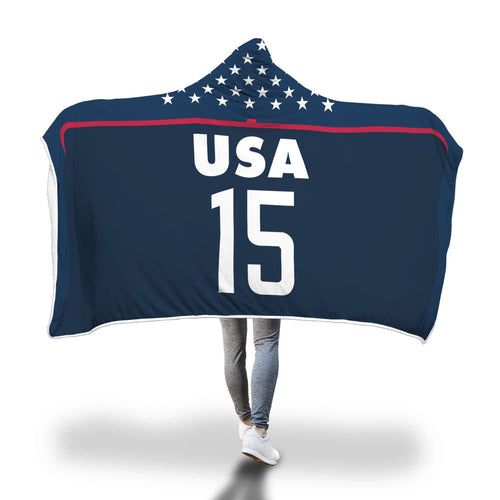 Megan Rapinoe USA Women's Soccer Hooded Blanket