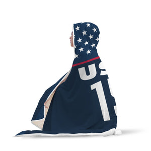 Megan Rapinoe USA Women's Soccer Hooded Blanket