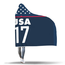 Tierna Davidson USA Women's Soccer Hooded Blanket