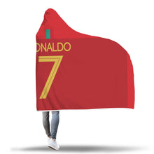 Ronaldo Spain Home Jersey 2018 Hooded Blanket - FIFA World Cup