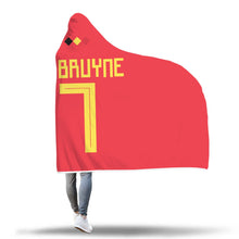 De Bruyne Belgium Home Jersey 2018 Hooded Blanket - FIFA World Cup