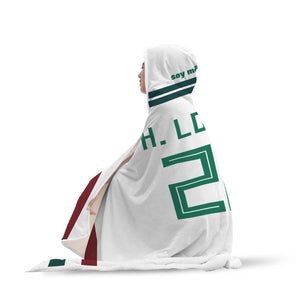 Hirving Lozano Mexico Away Jersey 2018 Hooded Blanket - FIFA World Cup