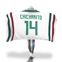 Javier Chicharito Mexico Away Jersey 2018 Hooded Blanket - FIFA World Cup