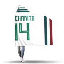Javier Chicharito Mexico Away Jersey 2018 Hooded Blanket - FIFA World Cup