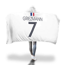 Griezmann France Away Jersey 2018 Hooded Blanket - FIFA World Cup