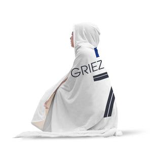 Griezmann France Away Jersey 2018 Hooded Blanket - FIFA World Cup