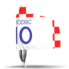 Luka Modrić Croatia Home Jersey 2018 Hooded Blanket - FIFA World Cup