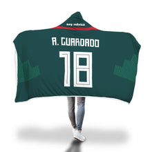 Andrés Guardado Mexico Home Jersey 2018 Hooded Blanket - FIFA World Cup