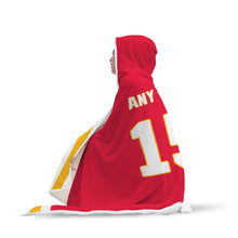 Kansas City Chiefs Hooded Blanket - Personalized Any Name & Any Number