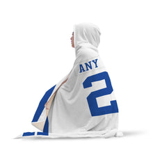 Dallas Cowboys Hooded Blanket - Personalized Any Name & Any Number