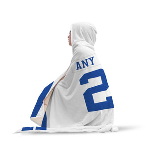 Dallas Cowboys Hooded Blanket - Personalized Any Name & Any Number