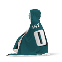 Philadelphia Eagles Hooded Blanket - Personalized Any Name & Any Number