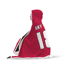 Atlanta Falcons Hooded Blanket - Personalized Any Name & Any Number