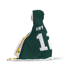 Green Bay Packers Hooded Blanket - Personalized Any Name & Any Number