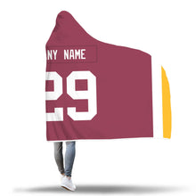 Washington Redskins Hooded Blanket - Personalized Any Name & Any Number