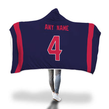 Houston Texans Hooded Blanket - Personalized Any Name & Any Number