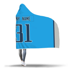 Tennesse Titans Hooded Blanket - Personalized Any Name & Any Number
