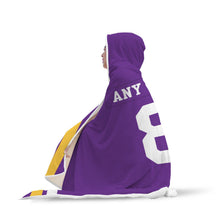 Minnesota Vikings Hooded Blanket - Personalized Any Name & Any Number