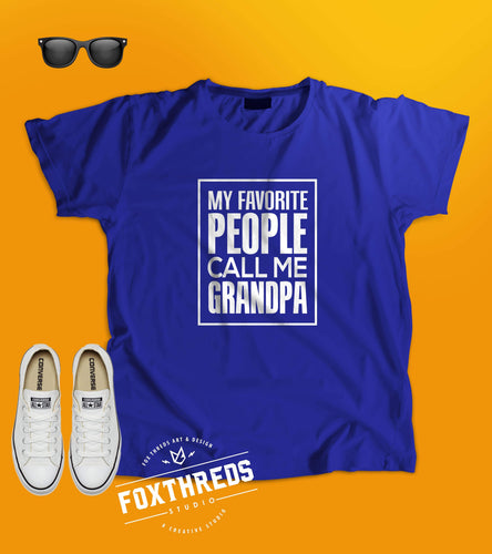 My Favorite People Call Me Grandpa T-Shirt