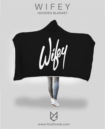 Wifey Hooded Blanket