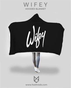 Wifey Hooded Blanket