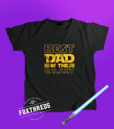 Best Dad in the Galaxy T-Shirt