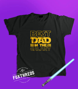 Best Dad in the Galaxy T-Shirt