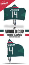 Javier Chicharito Mexico Home Jersey 2018 Hooded Blanket - FIFA World Cup