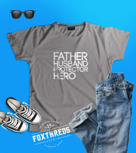 Father Husband Protector Hero T-Shirt