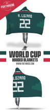 Hirving Lozano Mexico Home Jersey 2018 Hooded Blanket - FIFA World Cup