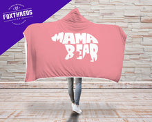 Mama Bear Hooded Blanket