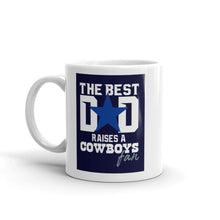 The Best Dad Raises A Cowboys Fan Coffee Mug
