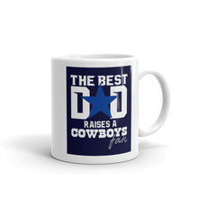 The Best Dad Raises A Cowboys Fan Coffee Mug